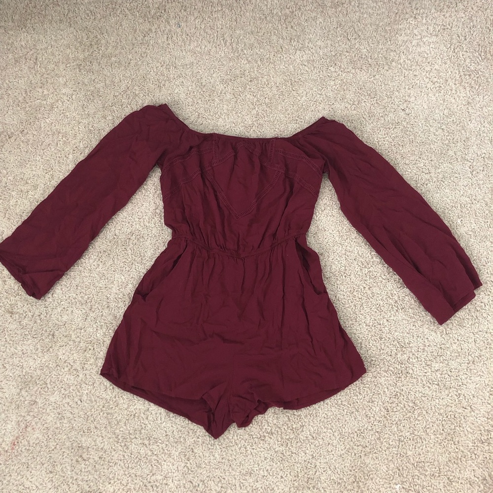 purple romper